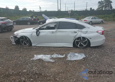 2021 Honda Accord Sport 2.0T from USA, damaged, VIN 1HGCV2F38MA016718